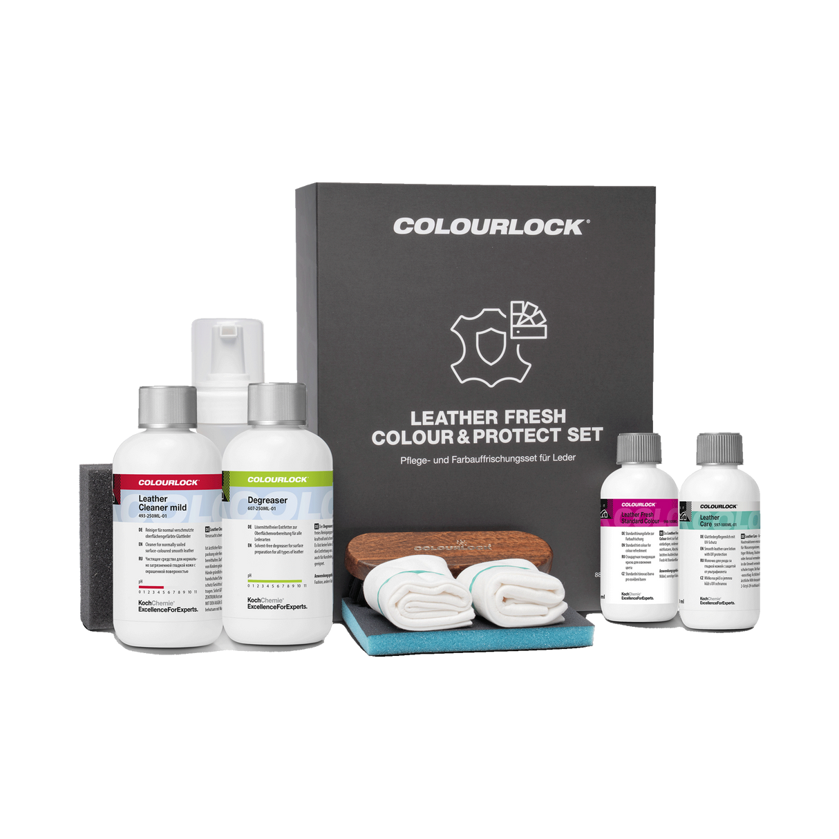 COLOURLOCK "Leather Care Sets" (BMW) — Pflege & Reparatur Sets für BMW — Colour & Protect Set
