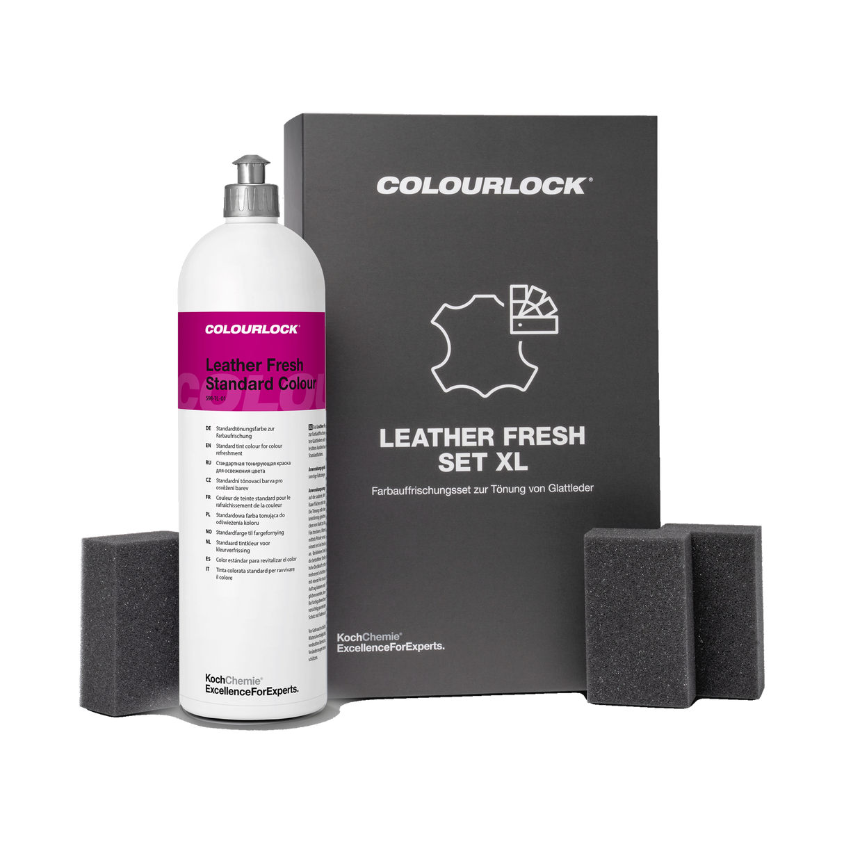 COLOURLOCK "Leather Care Sets" (Nissan) — Pflege & Reparatur Sets für Nissan — Set XL