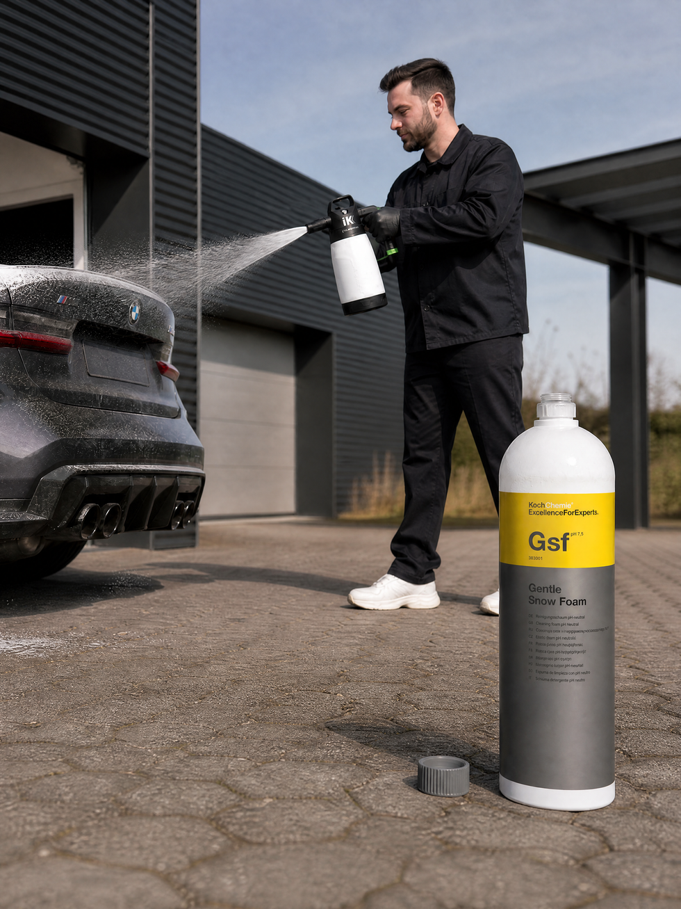 Detailing1 Hero: Snow Foam – Pollen runter, Lack atmet (Mobile)