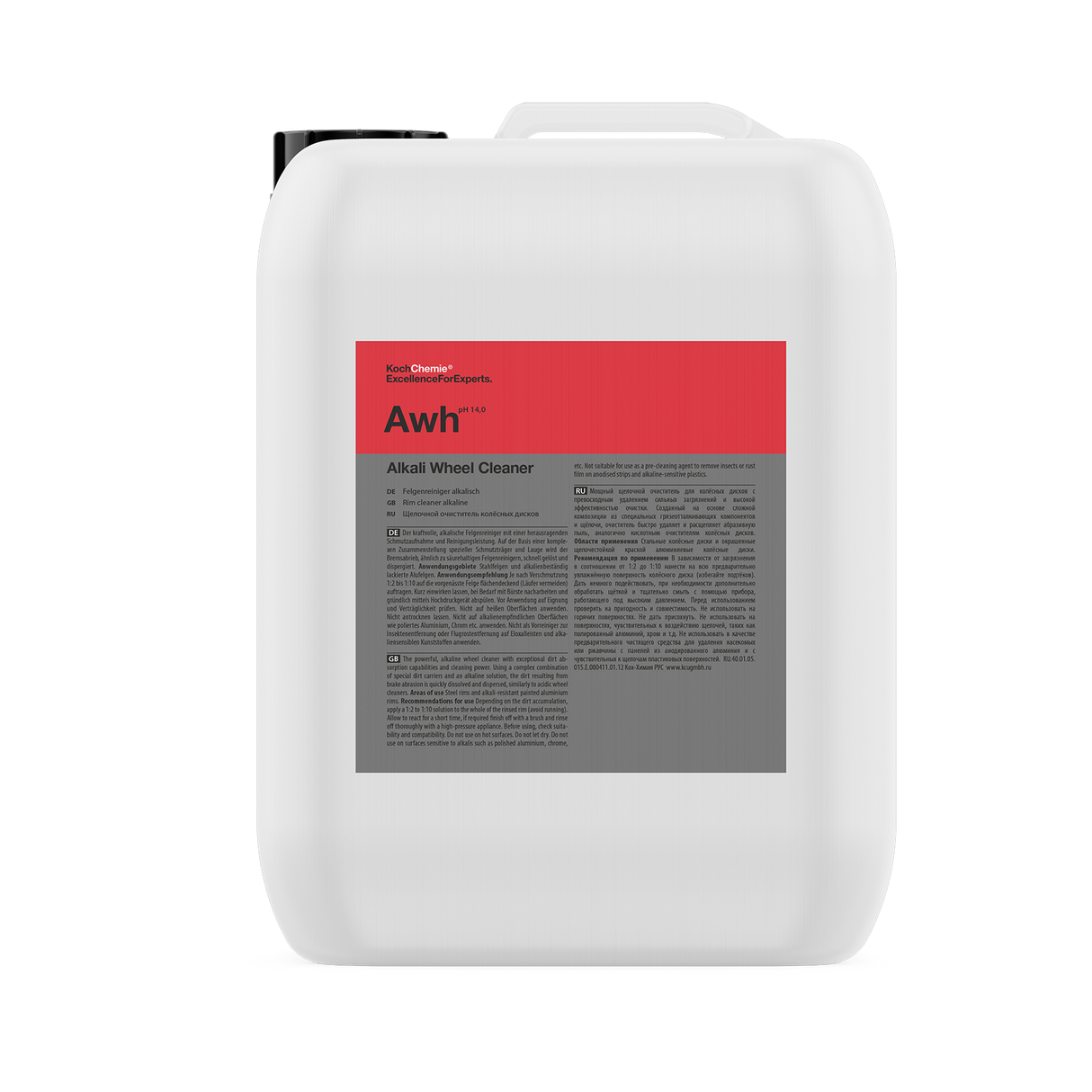 Koch-Chemie Alkali Wheel Cleaner "Awh" — Felgenreiniger (alkalisch) 5 Liter