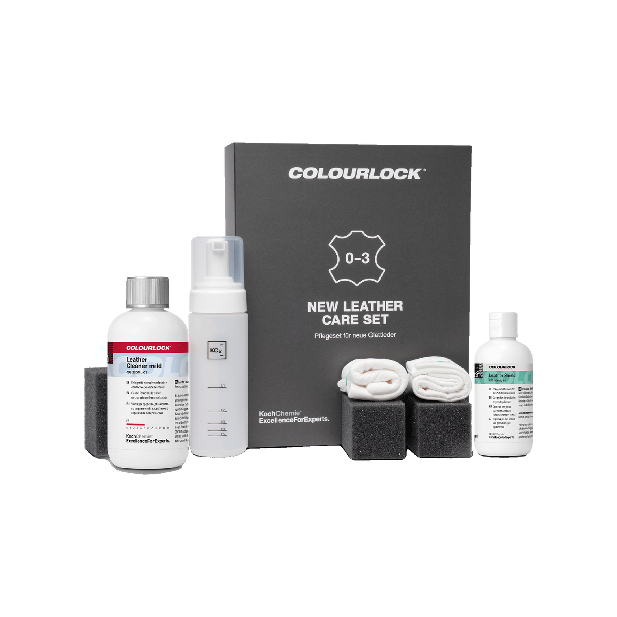 COLOURLOCK "New Leather Care" Set (Pflegeset für neue Glattleder bis 3 Jahre)