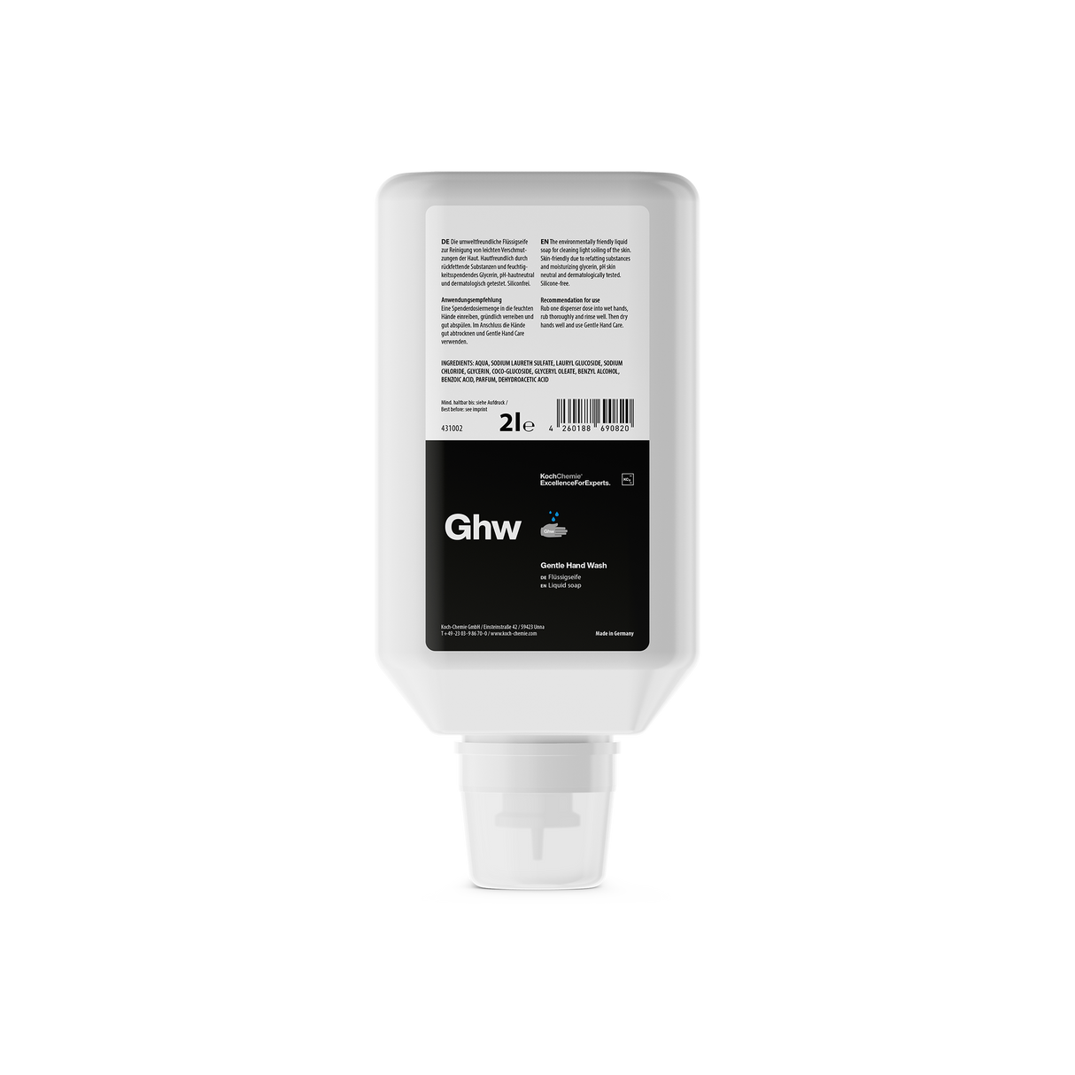 Koch-Chemie Gentle Hand Wash "Ghw" Flüssigseife Softflasche 2L