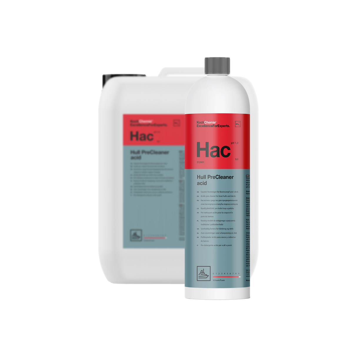 Hull Precleaner acid "Hac" Sauerer Vorreiniger (Marine-Linie)