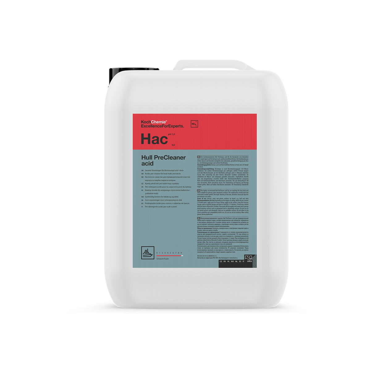 Hull Precleaner acid "Hac" Sauerer Vorreiniger (Marine-Linie)