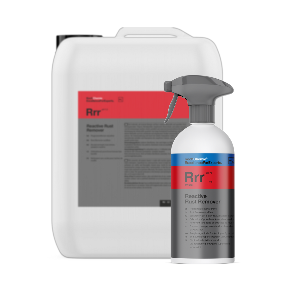 Reactive Rust Remover "Rrr" iron fallout remover