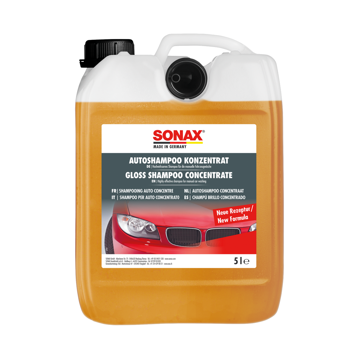 SONAX AutoShampoo Konzentrat 5 Liter