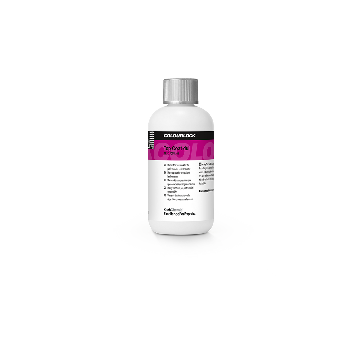COLOURLOCK "Top Coat" (Dull) Matter Abschlusslack für die professionelle Lederreparatur