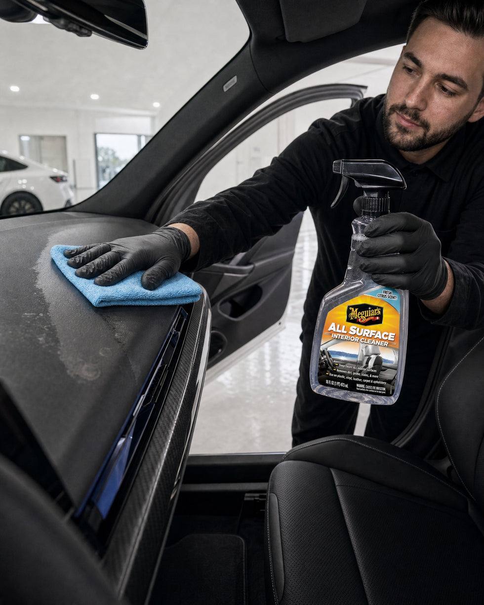 Detailing1 Meguiars ALL SURFACE Interior Cleaner: Armaturenbrett seidenmatt wischen (Mobile)
