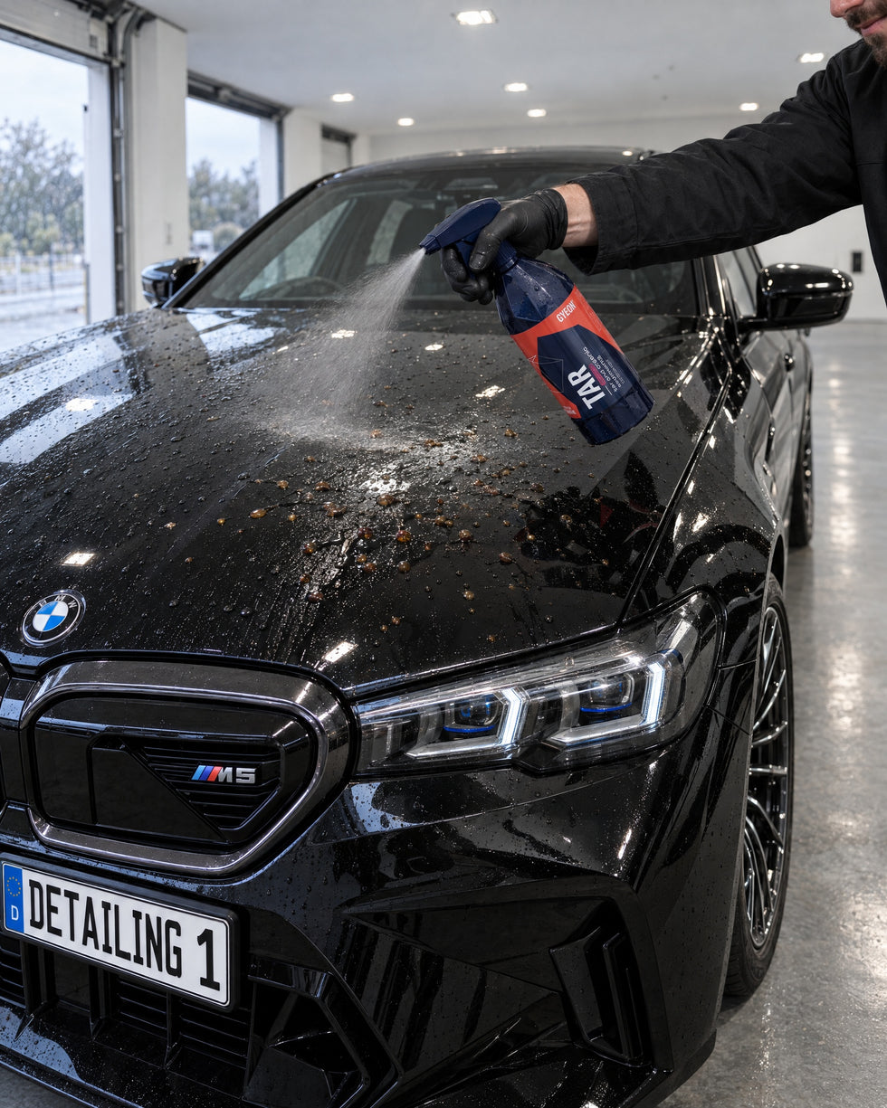 Detailing1 Hero: Usuwacze smoły — usuwanie żywicy z lakieru (Mobile)