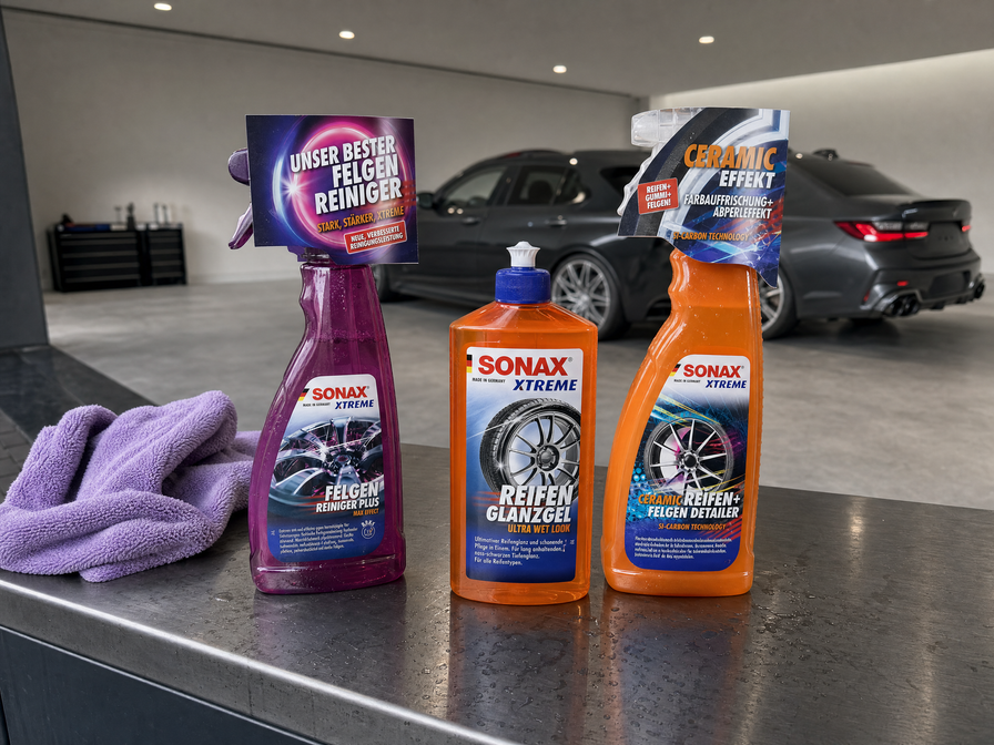 Detailing1 Spotlight: SONAX XTREME — Felgen, Reifen, Schutz (KW20/2026)