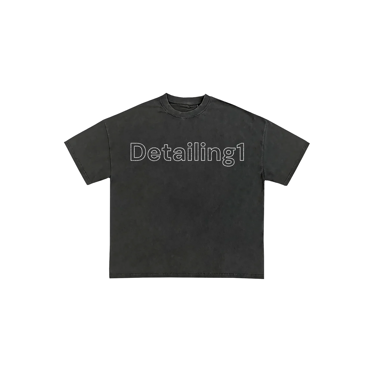 T-Shirt "Detailing1" Premium T-Shirt mit gesticktem Logo (Boxy-Fit)