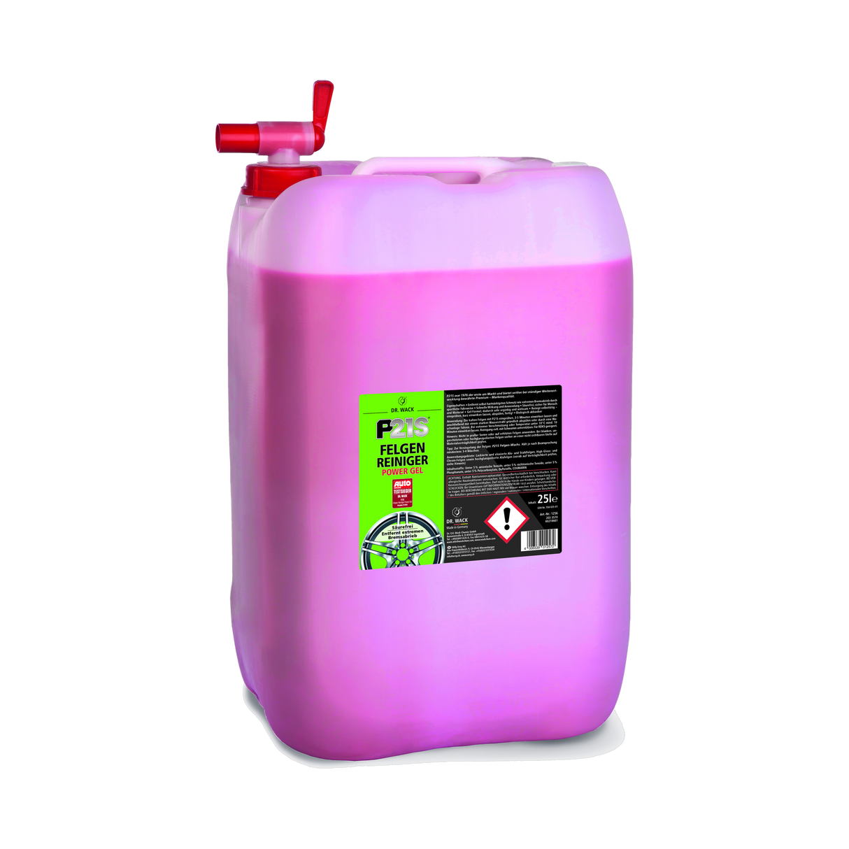 Dr. Wack P21S "POWER GEL" — Felgenreiniger 25 Liter