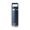 Rambler® "Straw Bottle" Isolierflasche mit Trinkhalm-Deckel – D1-YET-70000003481 – Produktfoto