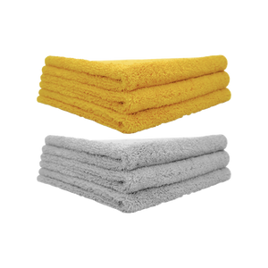 "Dual Pile" long and short pile microfiber towel (420 GSM)