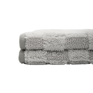 "Striped 2.0" Hybrid Fiber Blend Microfiber Drying Towel (950 GSM)