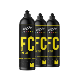 ZviZZer FC 2000 "Fine Cut" (Gelb) — Finish-Politur 750 ml / 3er-Set