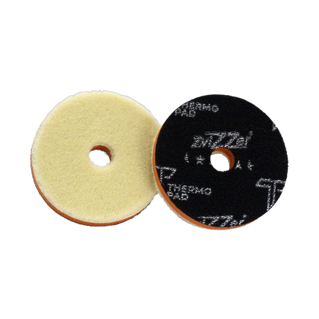 ZviZZer Thermo Velour Pad (Orange) — Thermo-Velourspad Ø 80/15/80 mm / 1 Stück